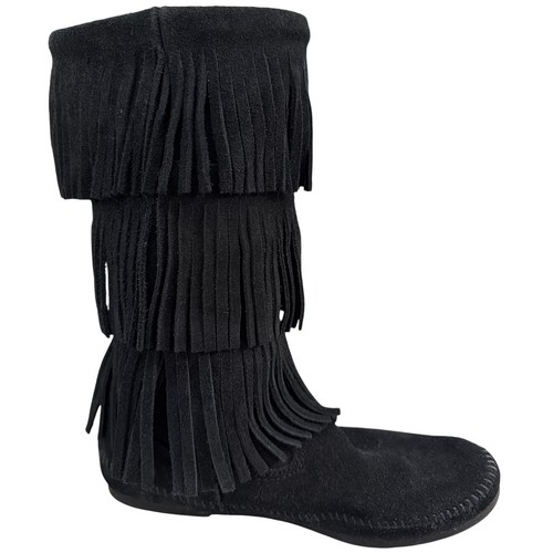 Minnetonka 1639 womens - womens, black