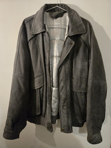 Vintage shearling leather - vintage,