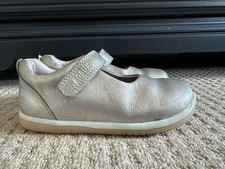 Bobux Girls Shoes Gold Mary