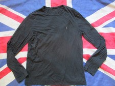 ORIGINAL ALL SAINTS MAN tonic ls long sleeve crew T SHIRT LARGE to XL size BLACK