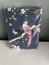 Laura Ashley  Large Summer Palace Eyelet Fully Lined Midnight Curtains