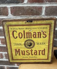 Vintage Colman's Mustard shop