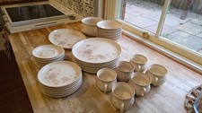 Denby Coloroll Maplewood 32 Piece Stoneware Dinner Set , Discontinued.