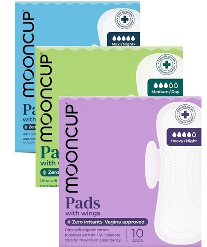Mooncup maxi night flow pads - flow,