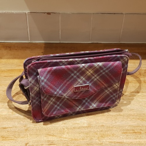 Ness tartan crossbody bag - crossbody,