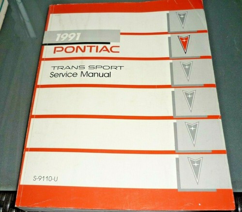 Pontiac trans sport workshop - trans,