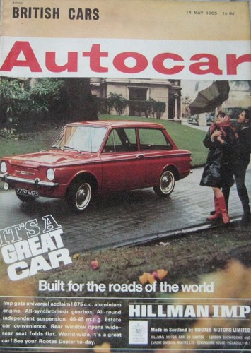 Autocar magazine may 1965 - magazine, 14