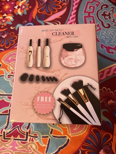 Makeup brush cleaner machine - brush,