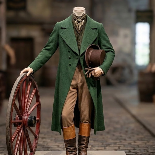 Regency victorian frock coat - victorian,