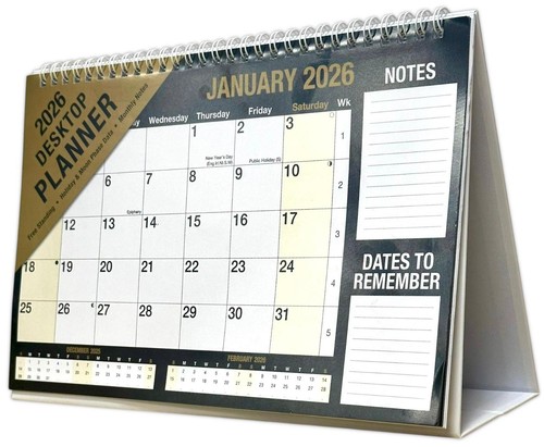 2026 month view - 2026, stand