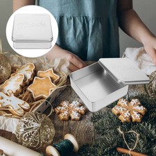  Tinplate Box Square Storage