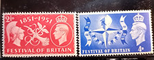 *GB KGVI 1951 Festival of Britain SG513-514  Mint NH