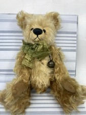 Charlie Bears Isabelle Collection Roly 12”  bear  2007 Mohair . (pre Charlie )