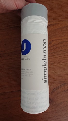 Simplehuman bin liners - bin, size