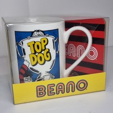 BEANO DENNIS THE MENACE & GNASHER  MUG & COASTER SET NEW BOXED