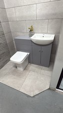 1000-1200 Vanity Wc Combo Unit
