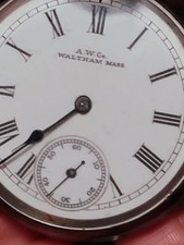 Waltham Pocket Watch Silver