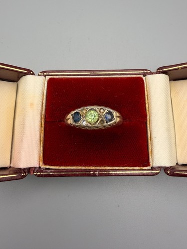 Antique 9ct gold silver - &,