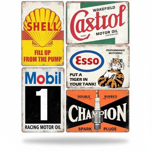 Vintage metal tin - vintage, 5pcs