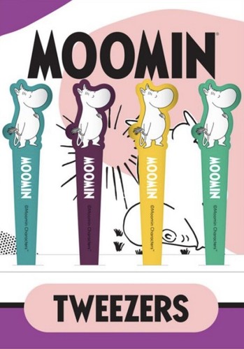 Moomins metal tweezers slanted - tweezers,