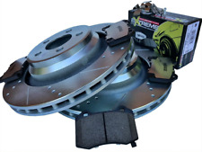 Drilled Brake Discs + Brake