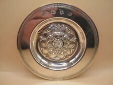 London 1964 Sterling Silver Tudor Rose Armada Dish  By Hickleton & Phillips 87gm