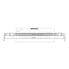 Brake Hose For Rover MG MGB GT