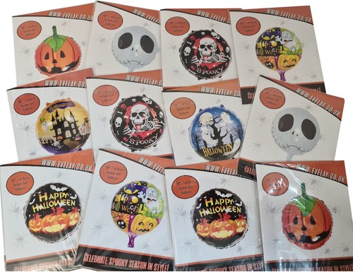 Halloween foil round - foil,
