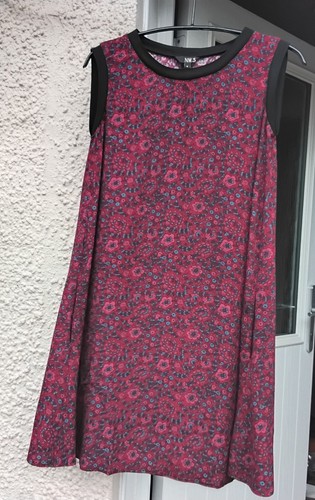 Willow trapeze dress - ,, floral