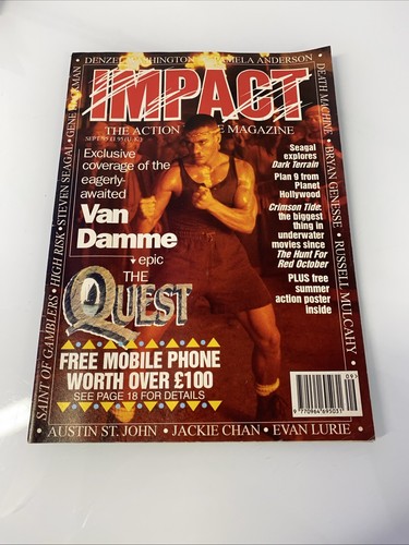 Impact action movie magazine - action,