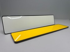 2 x Slim Number Plate