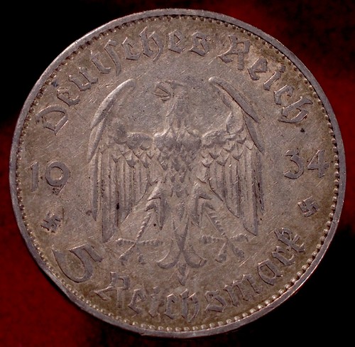 Germany reichsmark 1934 - germany,