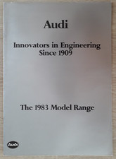 Audi Range Brochure 1983 - 80