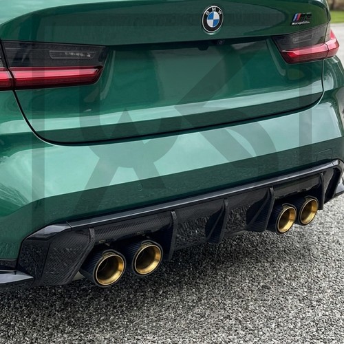 Gold carbon exhaust - x, tips