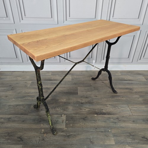 Antique cast iron - iron, table
