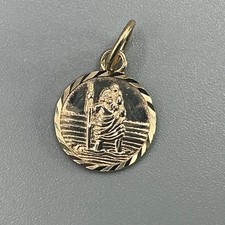 9ct Gold St Christopher