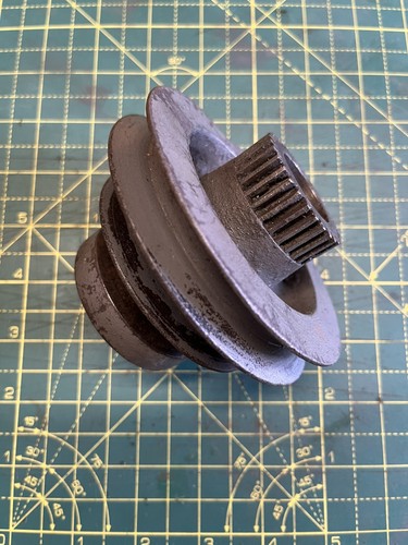 Cast iron pulley bore - cast,