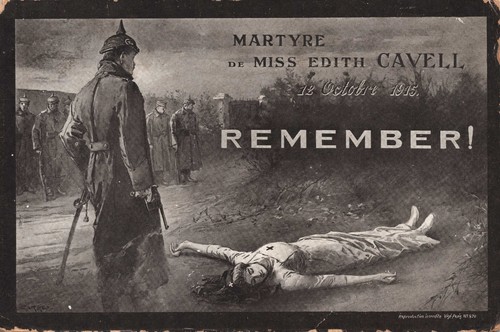 Ww1 martyre martyr - ww1, edith