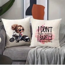 Set of 2 Pink Cushion Covers