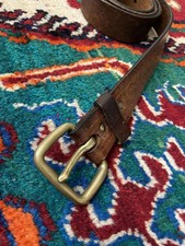 Vintage Embossed Levi's Brass