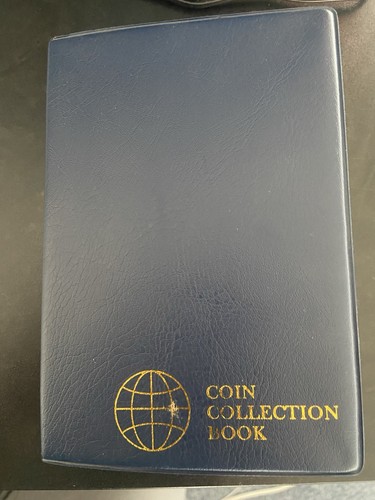 Coin collection album - coin, with