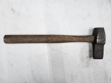 VINTAGE "CUT OFF" BLACKSMITH FARRIER HAMMER ANVIL