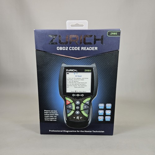 Zurich zr8s professional obd2 - professional,