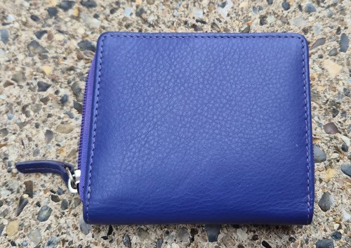 Golunski leather bifold coin