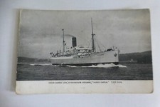 i663 UNION CASTLE LINE Intermediate Steamer GARTH CASTLE Postcard