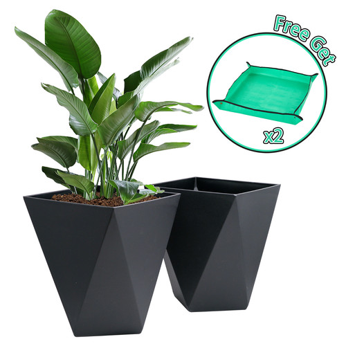 Gardrium 11inch planter large - gardrium,