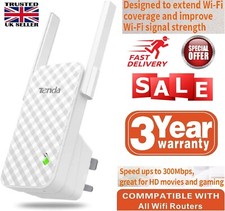 WiFi Booster Internet Extender Virgin Media Range Repeater Home Network Office