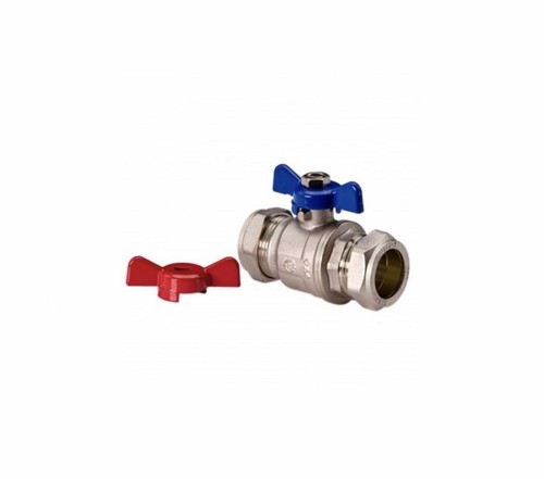 Ball valve 15mm compression - -,