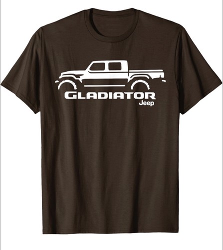 Mens jeep gladiator brown t - mens,