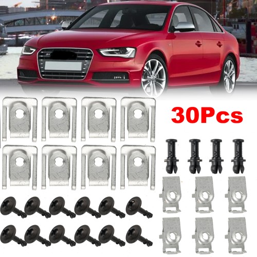 30x fixing clips - 30x, set